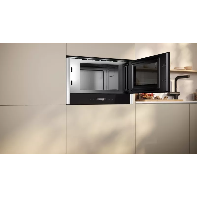 Neff NR4WR21N1 Mikrowelle Schwarz Solo-Mikrowelle Einbau 21 L 900 W