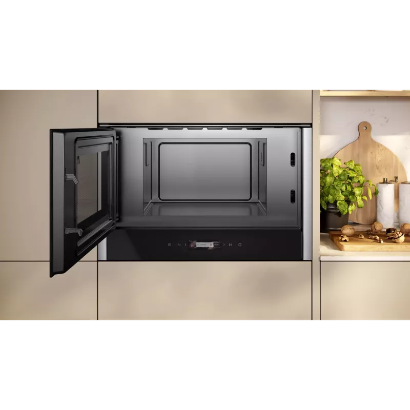 Neff NL4WR21N1 Mikrowelle Schwarz Solo-Mikrowelle Einbau 21 L 900 W