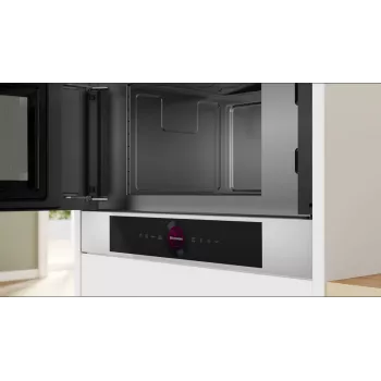 Bosch Serie 8 BFL7221W1 Mikrowelle Weiß Solo-Mikrowelle Einbau 21 L 900 W