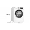 Bosch Serie 6 WGG244120 Waschmaschine Frontlader 9 kg 1351 U/min Weiß