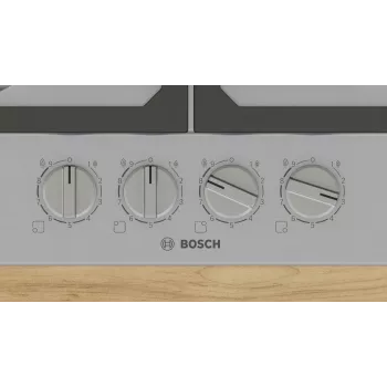 Bosch Serie 6 PCP6A5I90 Kochfeld Edelstahl Einbau 60 cm Gas 4 Zone(n)