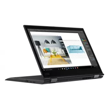 T1A Lenovo ThinkPad X1 Yoga (3rd Gen) Refurbished Intel® Core™ i7 i7-8650U Hybrid (2-in-1) 35,6 cm (14 Zoll) Touchscreen Full HD 16 GB LPDDR3-SDRAM 512 GB SSD Wi-Fi 6 (802.11ax) Windows 11 Pro Deutsch Schwarz