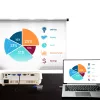 ATEN USB-C-auf-VGA-Adapter, USB Typ-C, VGA (D-Sub), Stecker, Buchse, Gerade, Gerade