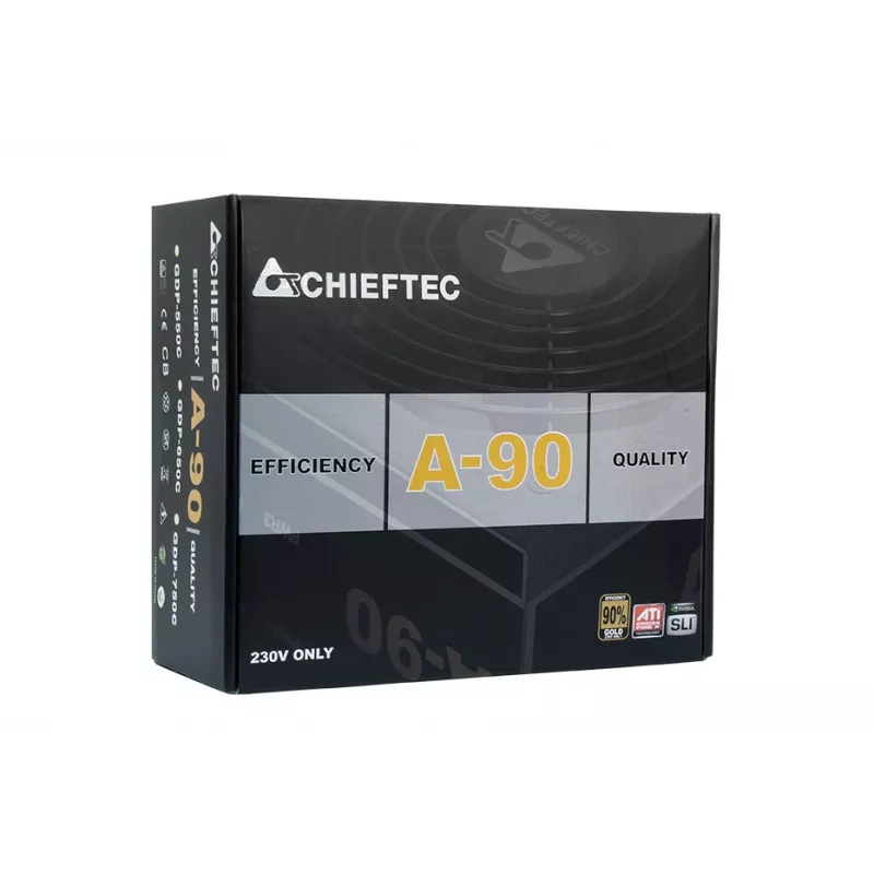 Chieftec GDP-650C Netzteil 650 W 20+4 pin ATX PS/2 Schwarz