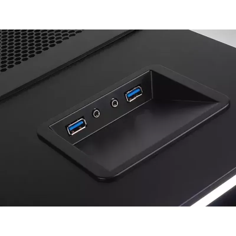 PC-Gehäuse Silverstone TJ04-E Midi Tower Schwarz
