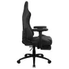 Universal Gaming-Stuhl AEROCOOL ROYALSLATEGR — gepolsterte Sitzfläche, grau, Stahlrahmen, max. Benutzergewicht 150 kg