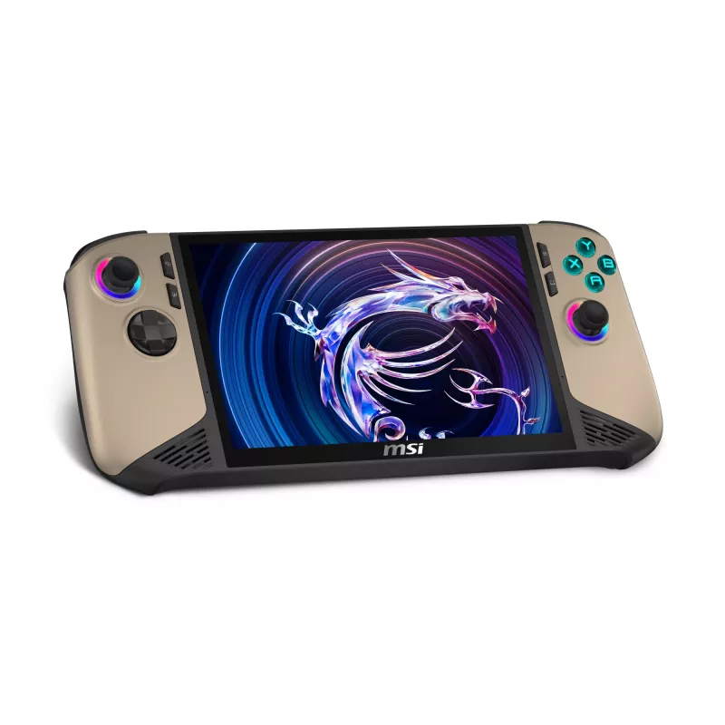 MSI Claw 8 AI+ A2VM-007NL tragbare Spielkonsole 20,3 cm (8 Zoll) 1 TB Touchscreen Wi-Fi Beige