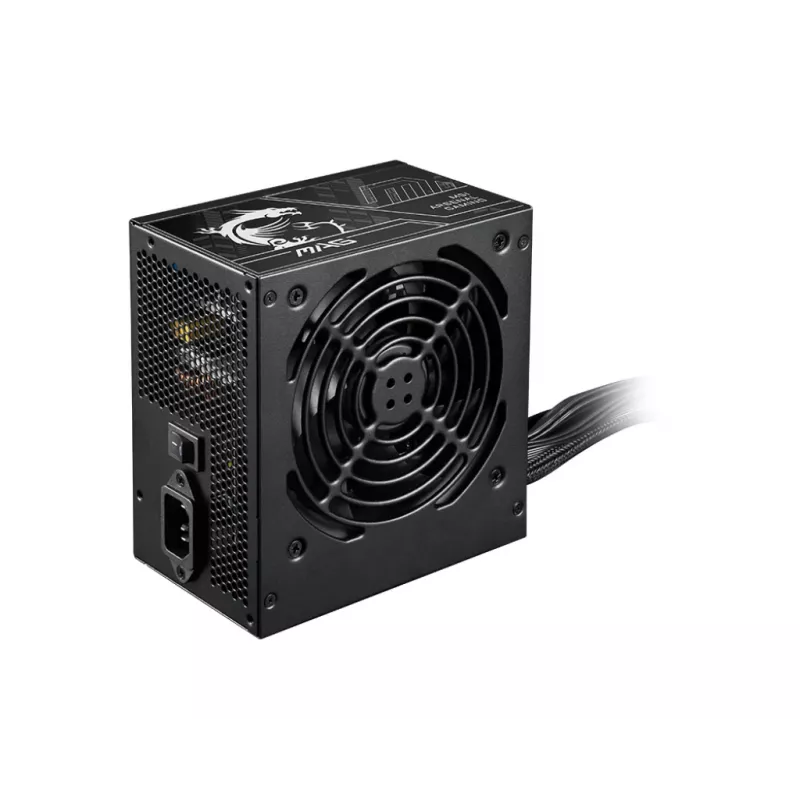 Netzteil MSI MAG A750BN PCIE5 II 750 W, 24‑pin ATX, Non‑Modular, 80 PLUS Bronze, 120 mm Lüfter, Schwarz