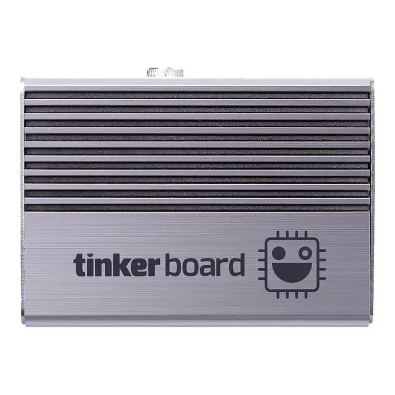 Computergehäuse ASUS Tinker Fanless – Aluminium, Silber, passiv gekühltes Gehäuse