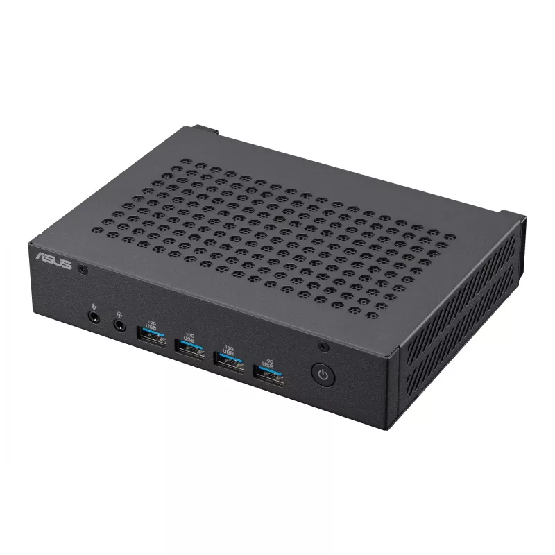 ASUS ExpertCenter PN43-SN100AD Intel® N N100 4 GB DDR4-SDRAM 128 GB SSD Windows 11 Pro Mini-PC Schwarz