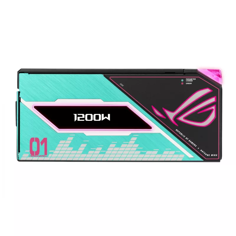 ASUS ROG -THOR-1200P3-MIKU Netzteil 1200 W 20+4 pin ATX ATX Mehrfarbig
