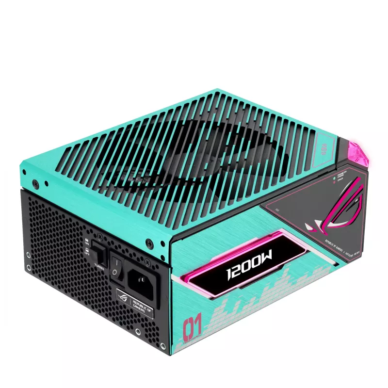 ASUS ROG -THOR-1200P3-MIKU Netzteil 1200 W 20+4 pin ATX ATX Mehrfarbig