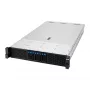 ASUS RS720A-E13-RS8U Socket SP5 Rack (2U) Schwarz, Silber