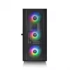 PC-Gehäuse Thermaltake H570 TG ARGB Midi Tower Schwarz