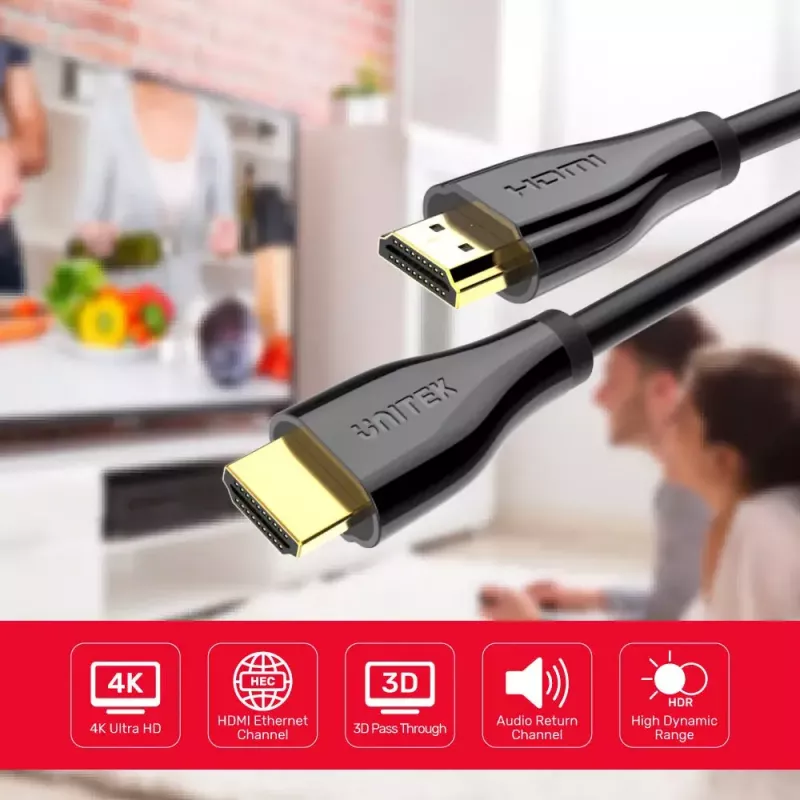 HDMI-Kabel UNITEK C1048GB 2m
