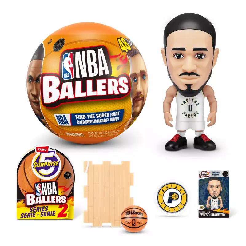 5 Surprise NBA Ballers Serie 2, 3 Jahre, Mehrfarbig