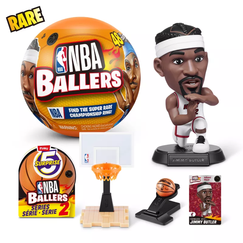5 Surprise NBA Ballers Serie 2, 3 Jahre, Mehrfarbig