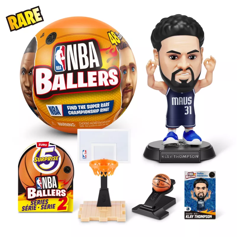5 Surprise NBA Ballers Serie 2, 3 Jahre, Mehrfarbig