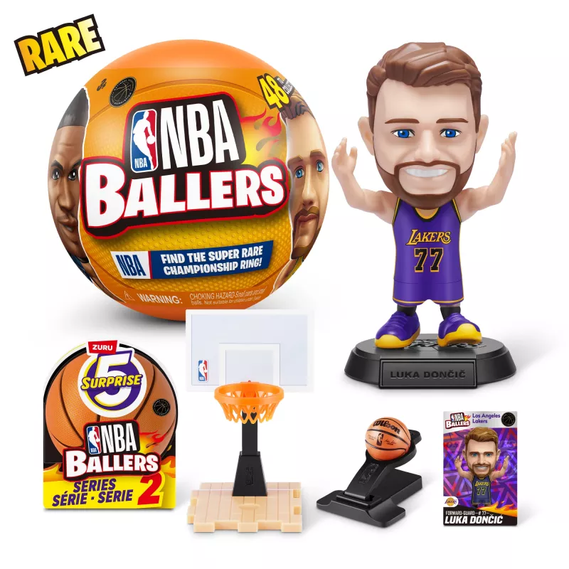 5 Surprise NBA Ballers Serie 2, 3 Jahre, Mehrfarbig