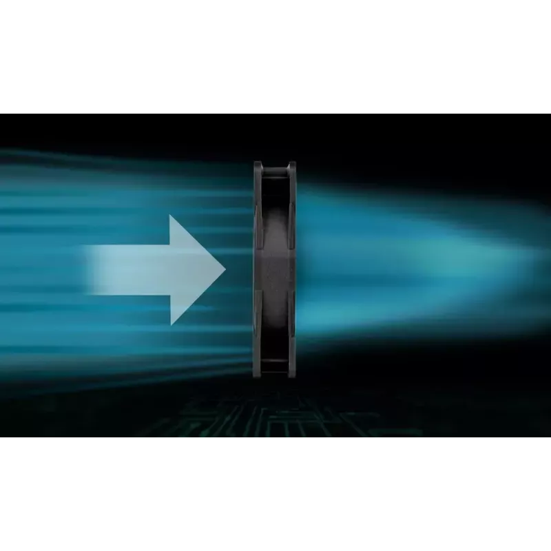 Lüfter ARCTIC P14 Max Computergehäuse-Lüfter 14 cm Schwarz