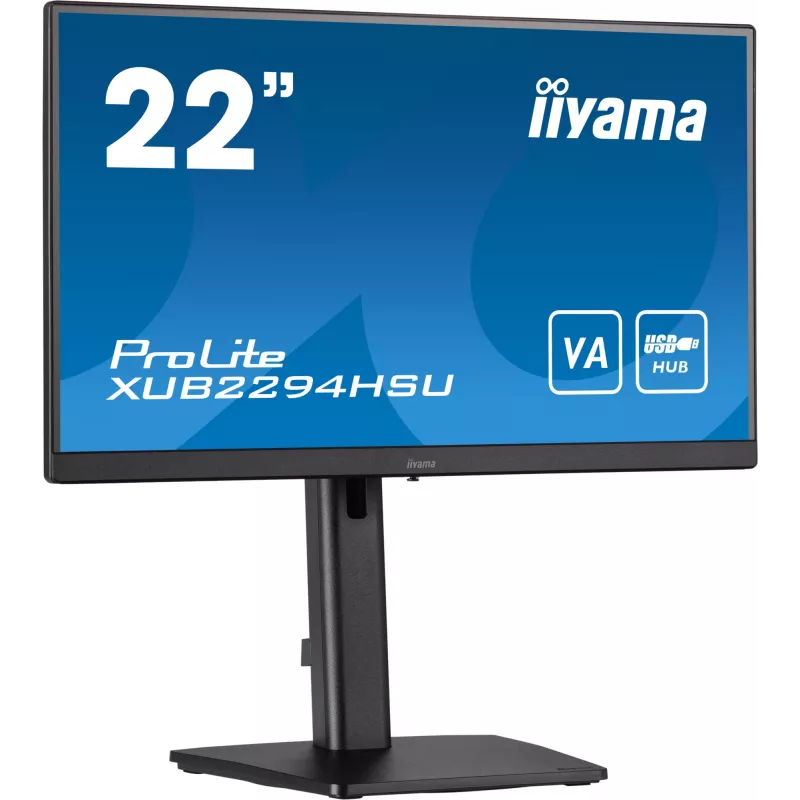iiyama ProLite XUB2294HSU-B2 Computermonitor 54,6 cm (21,5 Zoll) 1920 x 1080 Pixel Full HD LCD Schwarz