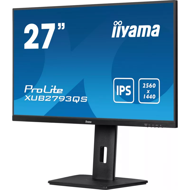 iiyama ProLite XUB2793QS-B7 Computermonitor 68,6 cm (27 Zoll) 2560 x 1440 Pixel Quad HD LED Schwarz