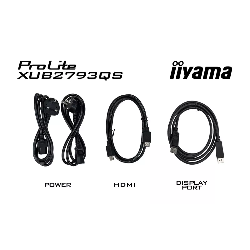 iiyama ProLite XUB2793QS-B7 Computermonitor 68,6 cm (27 Zoll) 2560 x 1440 Pixel Quad HD LED Schwarz