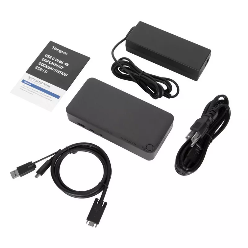 Targus DOCK315EUZ universelle USB-C DV4K Dockingstation mit 65W Power Delivery