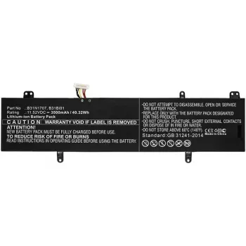 CoreParts MBXAS-BA0178 Laptop-Ersatzteil Akku