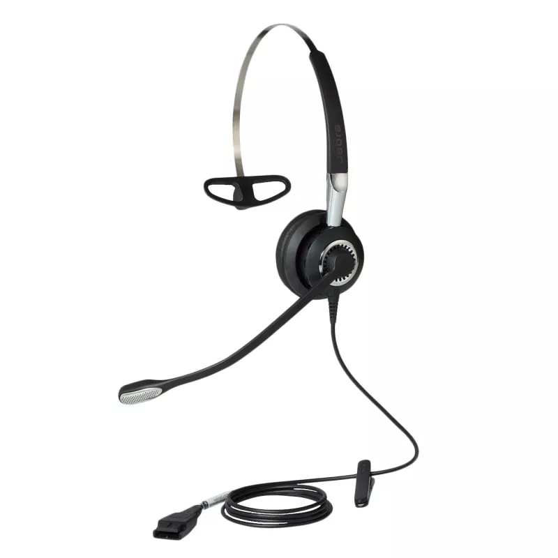 Jabra BIZ 2400 II Mono 3-1, Kabelgebunden, Office/Callcenter, 54 g, Headset, Schwarz, Silber
