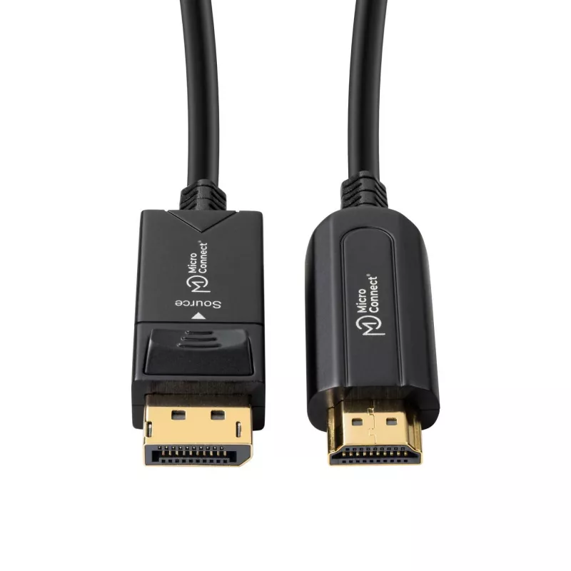 Microconnect DP-HDMI-2000V1.4OP Videokabel-Adapter 20 m DisplayPort HDMI Typ A (Standard) Schwarz
