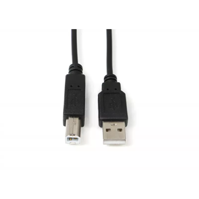 Microconnect USBAB05B USB-Kabel USB 2.0 0,5 m USB A USB B Schwarz