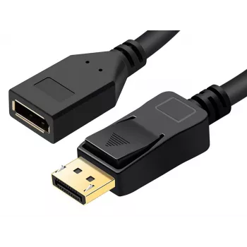 Microconnect DP-MFG-300 DisplayPort-Kabel 3 m Schwarz