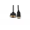 Microconnect DP-VGA-MM-300 DisplayPort-auf-VGA-Kabel, 3 m, Schwarz