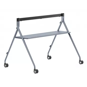 Bodenständer Yealink MB-FS-P750T Silber mit Ablage für MeetingBoard Pro 75 Zoll