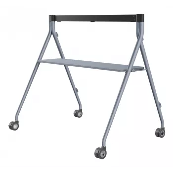 Bodenständer Yealink MB-FS-P750T Silber mit Ablage für MeetingBoard Pro 75 Zoll