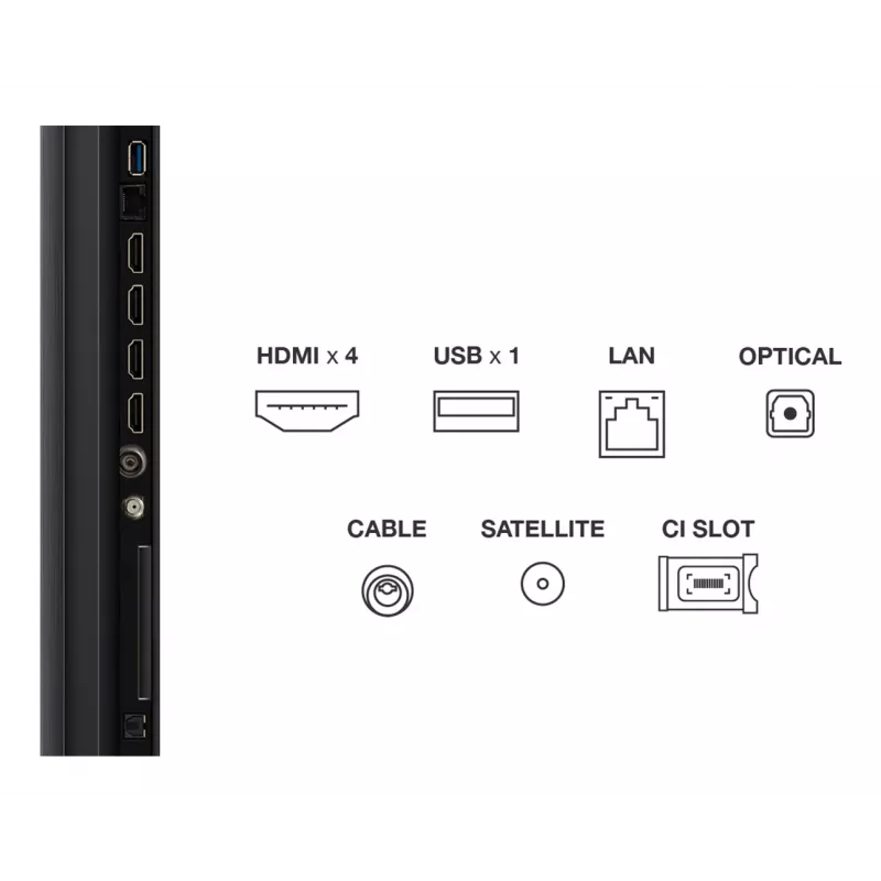 TCL Q6C 75Q6C TV 190,5 cm (75 Zoll) 4K Ultra HD Smart TV WLAN Metallic