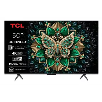 TCL 50Q6C TV 127 cm (50 Zoll) 4K Ultra HD Smart TV Wi-Fi Metallic