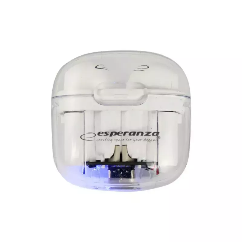 Kabellose In-Ear-Kopfhörer ESPERANZA EH237W — Bluetooth 5.3, Touch-Steuerung, 3–4 h Akku, Weiß