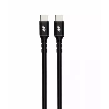 USB-C-Kabel TB AKTBXKUCC2SI10B, 1 m, Silikonummantelung, schwarz