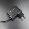 Qoltec 52397 Steckernetzteil, 24 W, 12 V, 2 A, 5,5 x 2,1 mm