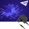 Qoltec 52397 Steckernetzteil, 24 W, 12 V, 2 A, 5,5 x 2,1 mm