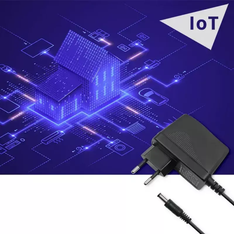 Qoltec 52397 Steckernetzteil, 24 W, 12 V, 2 A, 5,5 x 2,1 mm