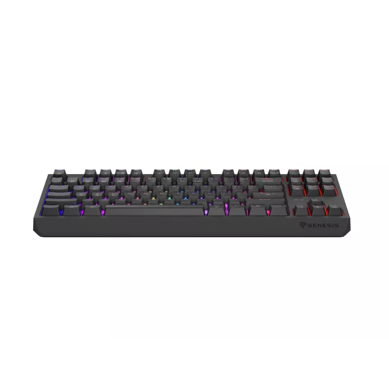 GENESIS Thor 230 TKL Tastatur Gaming USB + RF Wireless + Bluetooth QWERTZ Schwarz