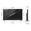 Sharp 43HL4265E TV 109,2 cm (43 Zoll) 4K Ultra HD Smart TV Wi-Fi Schwarz
