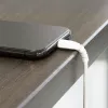 StarTech.com 3 Fuß (1m) Robustes weißes USB-A-auf-Lightning-Kabel – Schwerlast-Rugged-Aramidfaser-USB-Typ-A-auf-Lightning-Lade-/Sync-Netzkabel – Apple MFi-zertifiziert iPad/iPhone 12