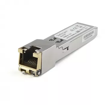 StarTech.com Juniper SFP-1GE-T kompatibles SFP-Modul – 1000BASE-T – SFP auf RJ45 Cat6/Cat5e – 1GE Gigabit Ethernet SFP – RJ-45 100 m