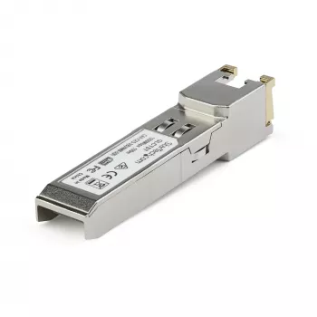 StarTech.com Juniper SFP-1GE-T kompatibles SFP-Modul – 1000BASE-T – SFP auf RJ45 Cat6/Cat5e – 1GE Gigabit Ethernet SFP – RJ-45 100 m