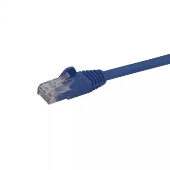 StarTech.com 1,5 m CAT6 Ethernet-Kabel – Blau – CAT 6 Gigabit Ethernet-Kabel – 250 MHz 100 W PoE RJ45 UTP Netzwerk-/Patchkabel mit rastnasenschutz und Zugentlastung – Einzeln getestet