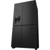 Hisense RS818N4TFC Side-by-Side-Kühlschrank Freistehend 632 L Schwarz, Edelstahl